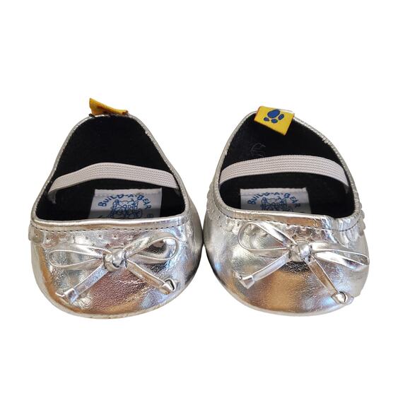 Build a Bear Silver Slip on Dress Shoes for Stuffy Build a Bear Shoes - Picture 12 of 12